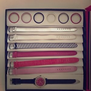 Barbie watch set.